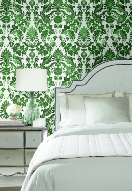 VINE DAMASK PEEL & STICK WALLPAPER