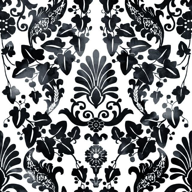 VINE DAMASK PEEL & STICK WALLPAPER