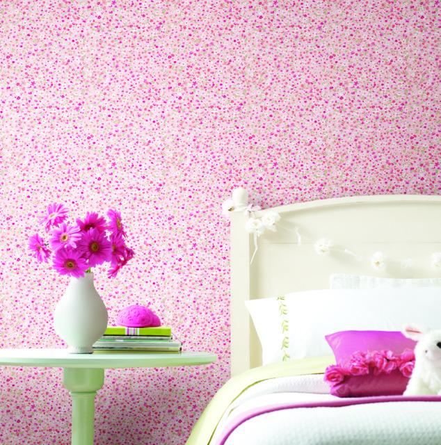 PETITE FLORAL PEEL & STICK WALLPAPER