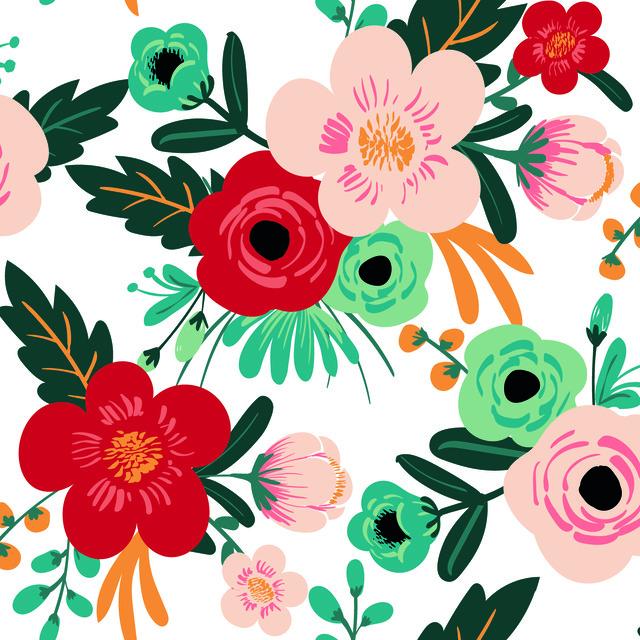 POPPY FLORAL PEEL & STICK WALLPAPER