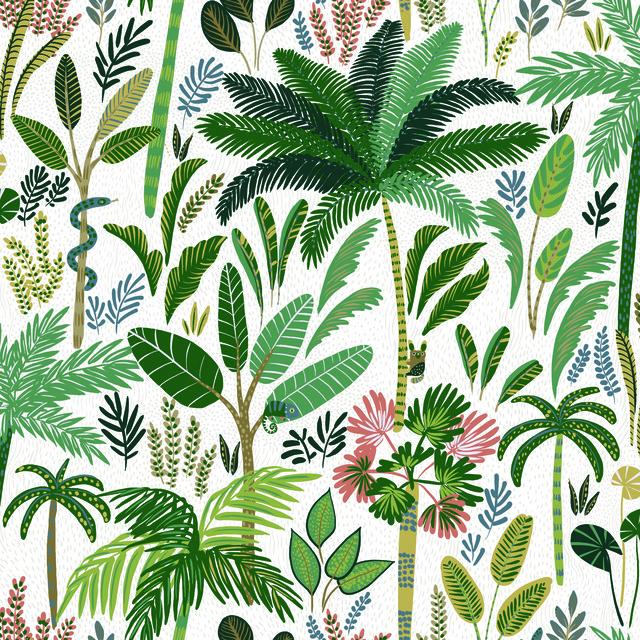 TROPICAL EDEN PEEL & STICK WALLPAPER