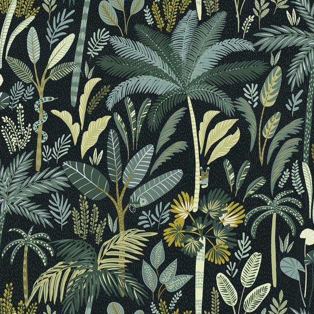 TROPICAL EDEN PEEL & STICK WALLPAPER