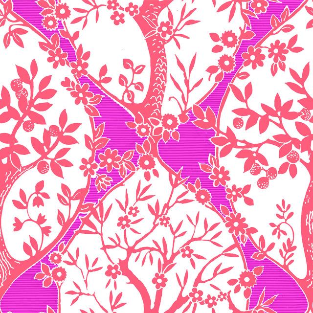 TREE AND VINE OGEE PEEL & STICK WALLPAPER