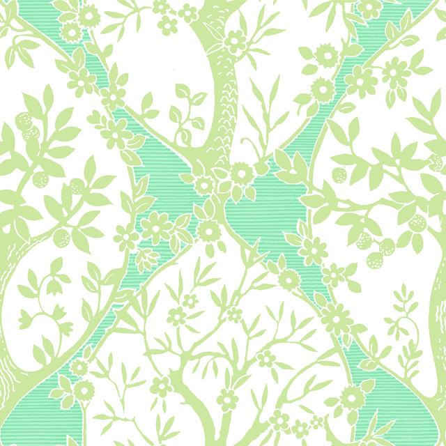 TREE AND VINE OGEE PEEL & STICK WALLPAPER