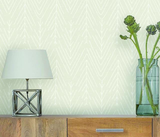 TWIG HYGGE HERRINGBONE PEEL & STICK WALLPAPER