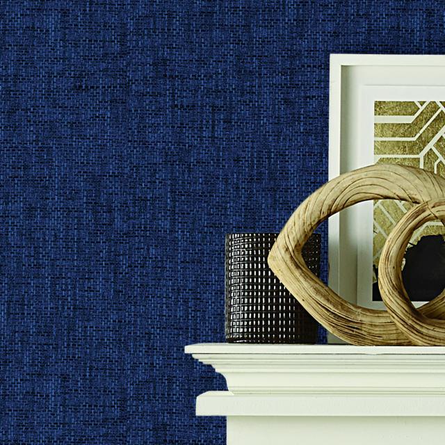 FAUX GRASSCLOTH WEAVE PEEL & STICK WALLPAPER