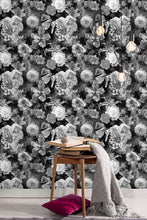 Load image into Gallery viewer, VINTAGE FLORAL BLOOMS PEEL &amp; STICK WALLPAPER