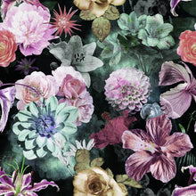 Load image into Gallery viewer, VINTAGE FLORAL BLOOMS PEEL &amp; STICK WALLPAPER