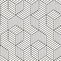 STRIPED HEXAGON PEEL & STICK WALLPAPER