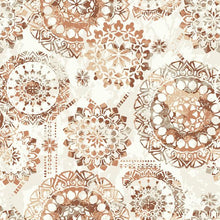 Load image into Gallery viewer, BOHEMIAN MEDALLION PEEL &amp; STICK WALLPAPER