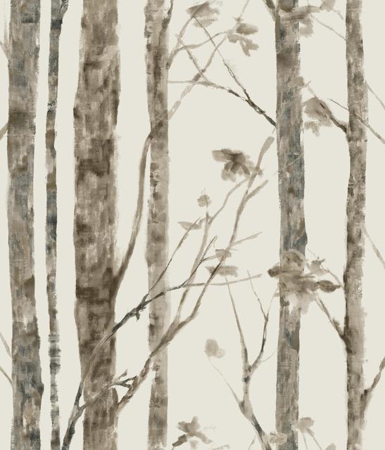 TREES PEEL & STICK WALLPAPER