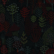 Load image into Gallery viewer, FOLKLORE TREES PEEL &amp; STICK WALLPAPER