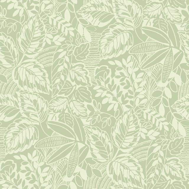 VINTAGE BATIK JUNGLE PEEL & STICK WALLPAPER