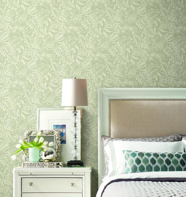 VINTAGE BATIK JUNGLE PEEL & STICK WALLPAPER