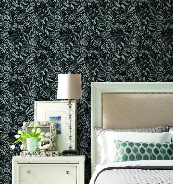 VINTAGE BATIK JUNGLE PEEL & STICK WALLPAPER