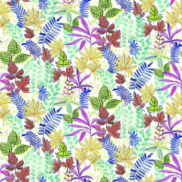 WATERCOLOR TROPICS PEEL & STICK WALLPAPER