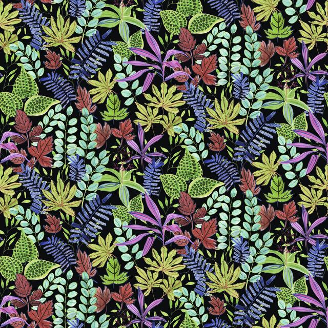 WATERCOLOR TROPICS PEEL & STICK WALLPAPER