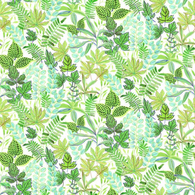 WATERCOLOR TROPICS PEEL & STICK WALLPAPER