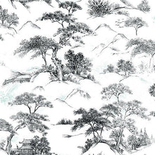 Load image into Gallery viewer, ORIENTAL TOILE PEEL &amp; STICK WALLPAPER