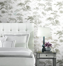 Load image into Gallery viewer, ORIENTAL TOILE PEEL &amp; STICK WALLPAPER