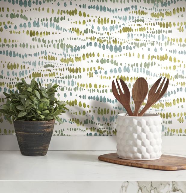 DOTTED LINE PEEL & STICK WALLPAPER