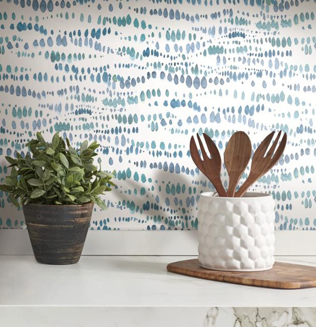 DOTTED LINE PEEL & STICK WALLPAPER