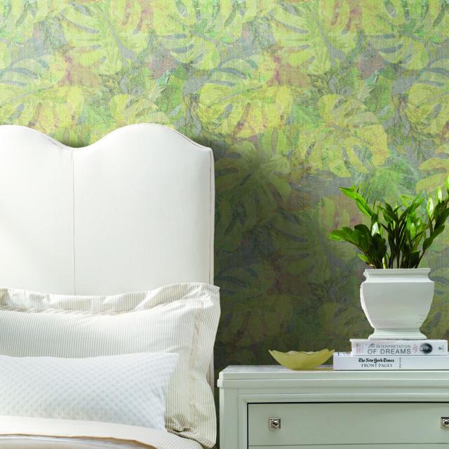 JUNGLE LEAF CANOPY PEEL & STICK WALLPAPER