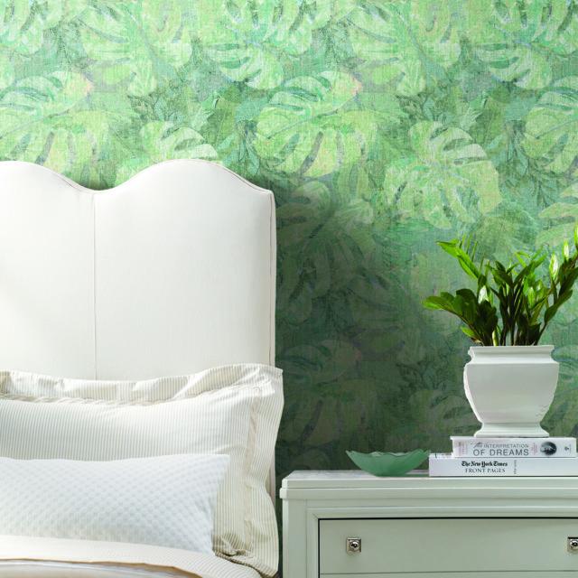 JUNGLE LEAF CANOPY PEEL & STICK WALLPAPER