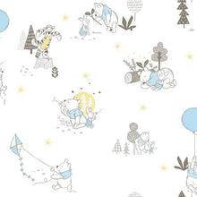 Load image into Gallery viewer, DISNEY WINNIE THE POOH PLAYMATES PEEL &amp; STICK WALLPAPER