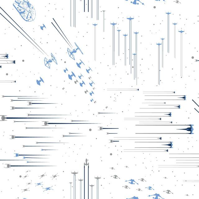 STAR WARS: GALACTIC BATTLES PEEL & STICK WALLPAPER PEEL & STICK WALLPAPER