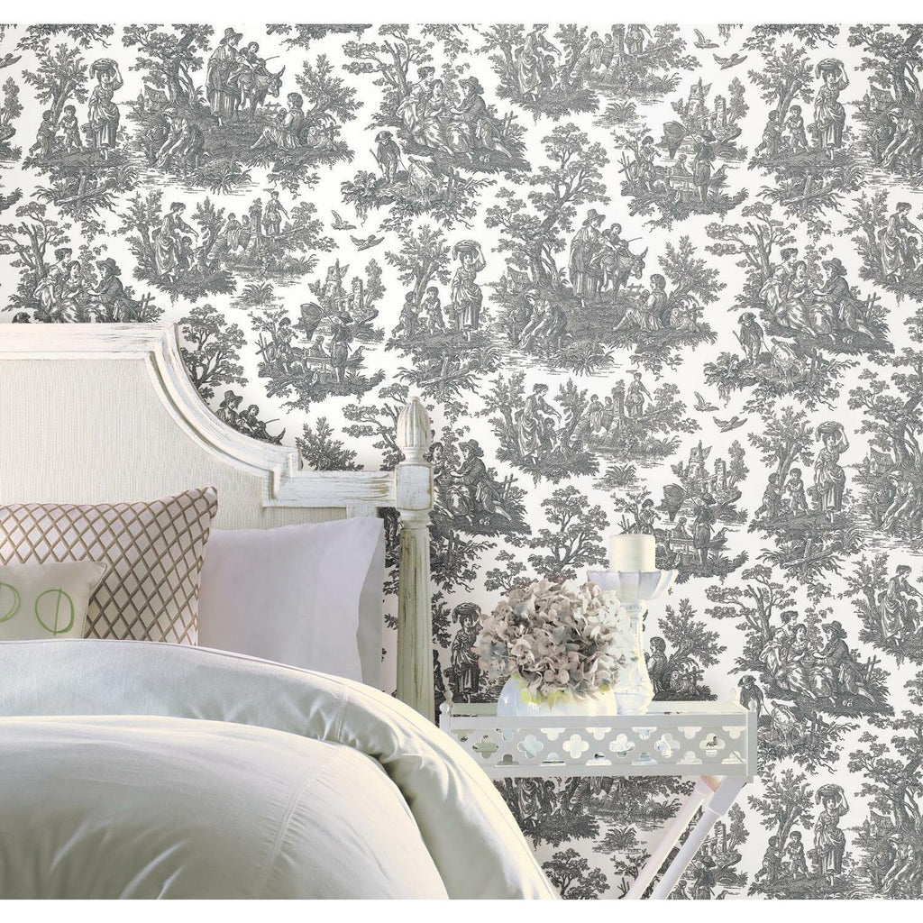 COUNTRY LIFE TOILE PEEL & STICK WALLPAPER