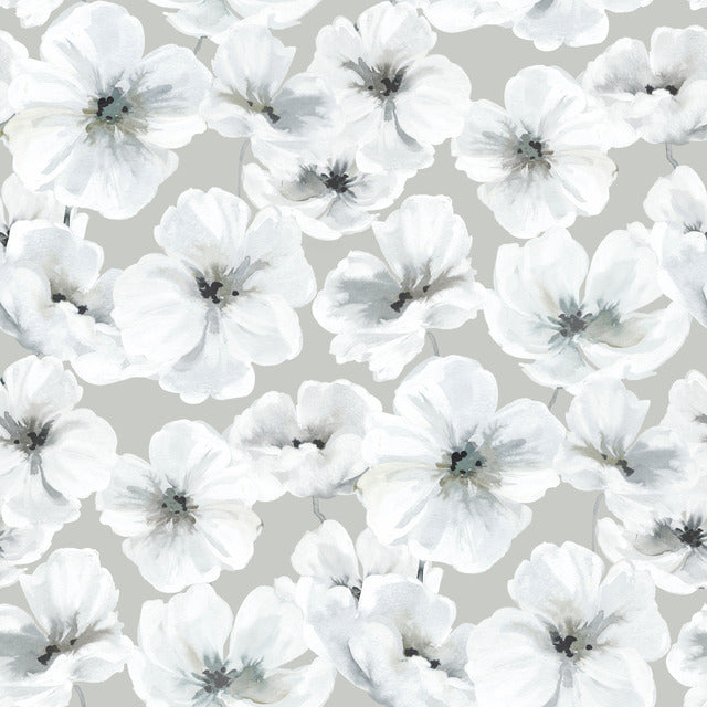 The luscious florals that border Tamara's home inspired the Hawthorn
Blossom pattern.
