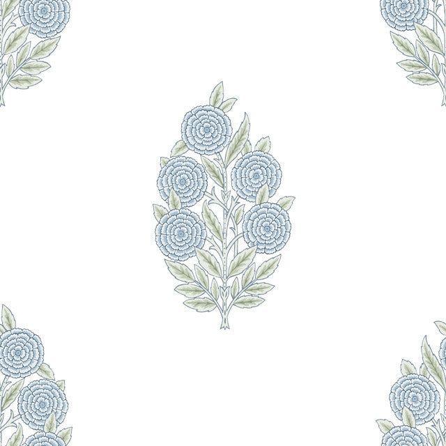 This Dutch Floral pattern is inspired by delicate and elegant flower bouquets.