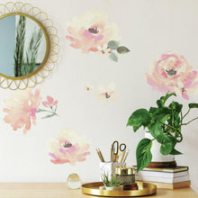 Load image into Gallery viewer, FLORAL BLOOMS PEEL AND STICK WALL DECALS