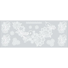 Load image into Gallery viewer, LACE WALL DECALS WITH MIRROR