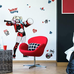 HARLEY QUINN PEEL AND STICK GIANT WALL DECALS