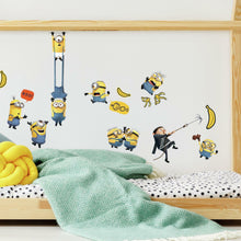 Load image into Gallery viewer, MINIONS 2 PEEL AND STICK WALL DECALS