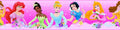 DISNEY PRINCESS DREAM FROM THE HEART PEEL & STICK WALLPAPER BORDER
