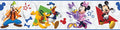 DISNEY MICKEY & FRIENDS PEEL & STICK WALLPAPER BORDER