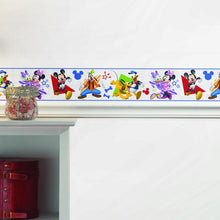 Load image into Gallery viewer, DISNEY MICKEY &amp; FRIENDS PEEL &amp; STICK WALLPAPER BORDER