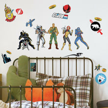 Load image into Gallery viewer, G.I. JOE RETRO PEEL AND STICK WALL DECALS