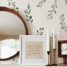 Load image into Gallery viewer, COUNTRY LEAVES PEEL AND STICK WALL DECALS