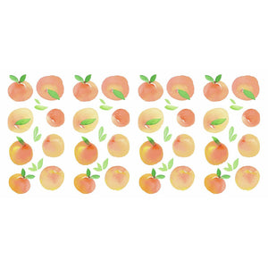 SWEET PEACHES PEEL AND STICK WALL DECALS