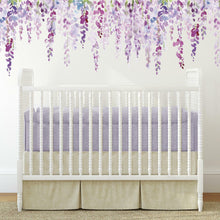 Load image into Gallery viewer, WATERCOLOR WISTERIA PEEL AND STICK GIANT WALL DECALS