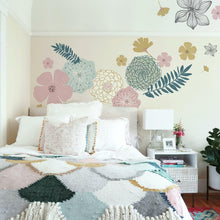 Load image into Gallery viewer, PERENNIAL BLOOMS PEEL AND STICK GIANT WALL DECALS