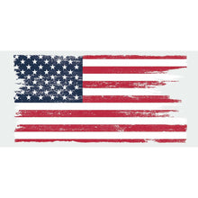 Load image into Gallery viewer, DISTRESSED AMERICAN FLAG GIANT PEEL AND STICK WALL DECALS