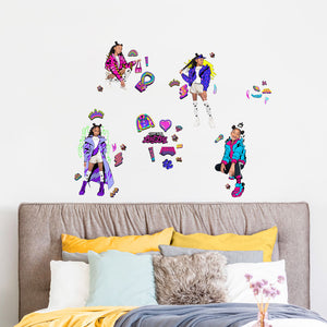 THAT GIRL LAY LAY PEEL & STICK WALL DECALS
