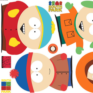 South Park Cartman Movable Vinyl DIY Wall Art Stickers Set - Walls, Windows, Doors