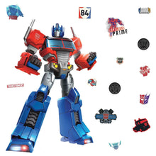 Load image into Gallery viewer, CLASSIC OPTIMUS PRIME PEEL AND STICK GIANT WALL DECALS