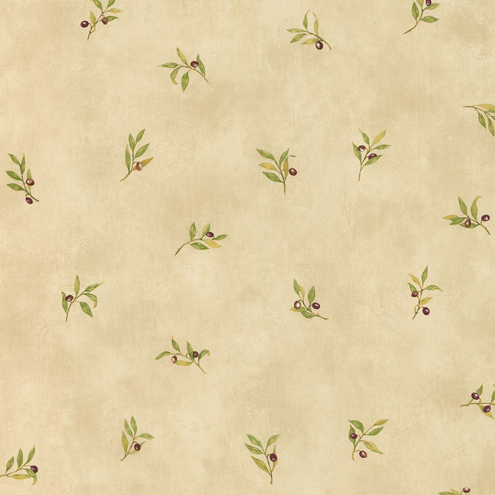 Olive Sidewall Wallpaper